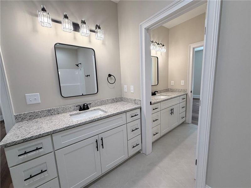 Furnished interior view inside a new home in , Mansfield (Image 32).