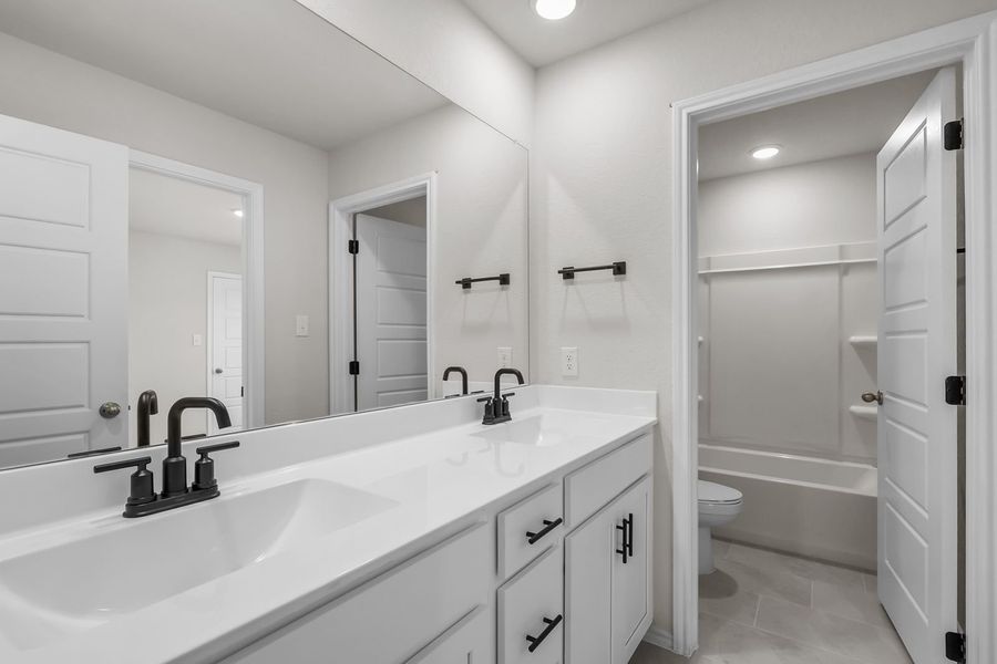 Representative furnished interior of a home built from the The Sequoia A by Davidson Homes LLC in Hickory Ridge, Elmendorf (Image 11).