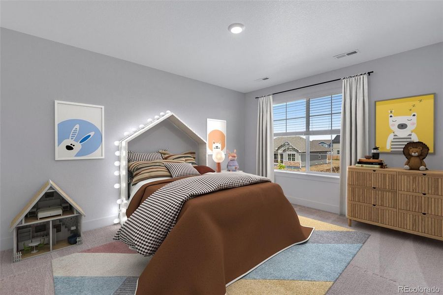 Furnished interior view inside a new home in Vantage, Berthoud (Image 12). Furnished interior view inside a new home in Vantage, Berthoud (Image 12).