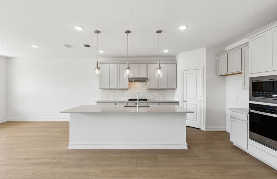 Furnished interior view inside a new home in Kings Way, Denton (Image 12).