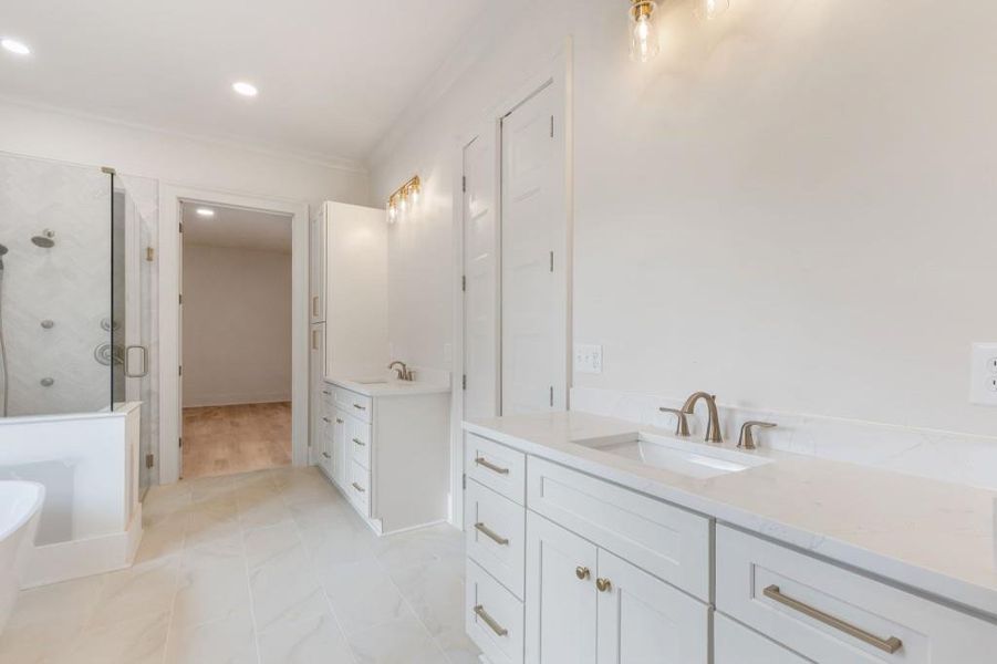 Furnished interior view inside a new home in , Canton (Image 4).