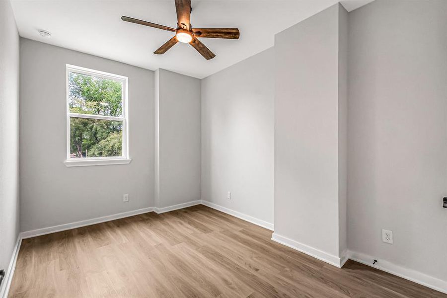 Another guest bedroom on the second floor.