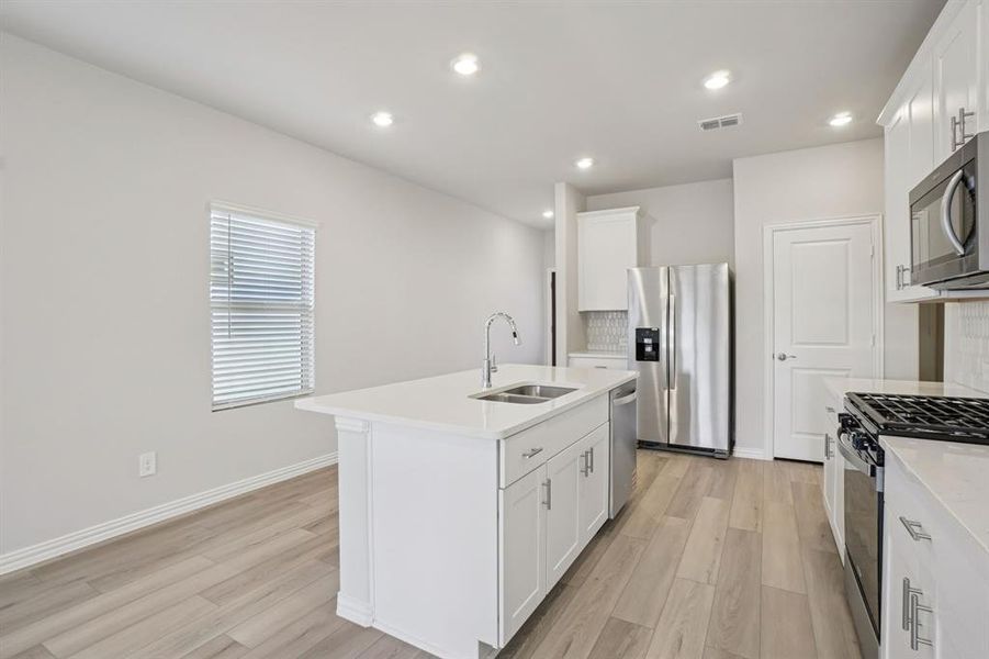 Furnished interior view inside a new home in Trails of Lavon - Signature Series, Lavon (Image 15).