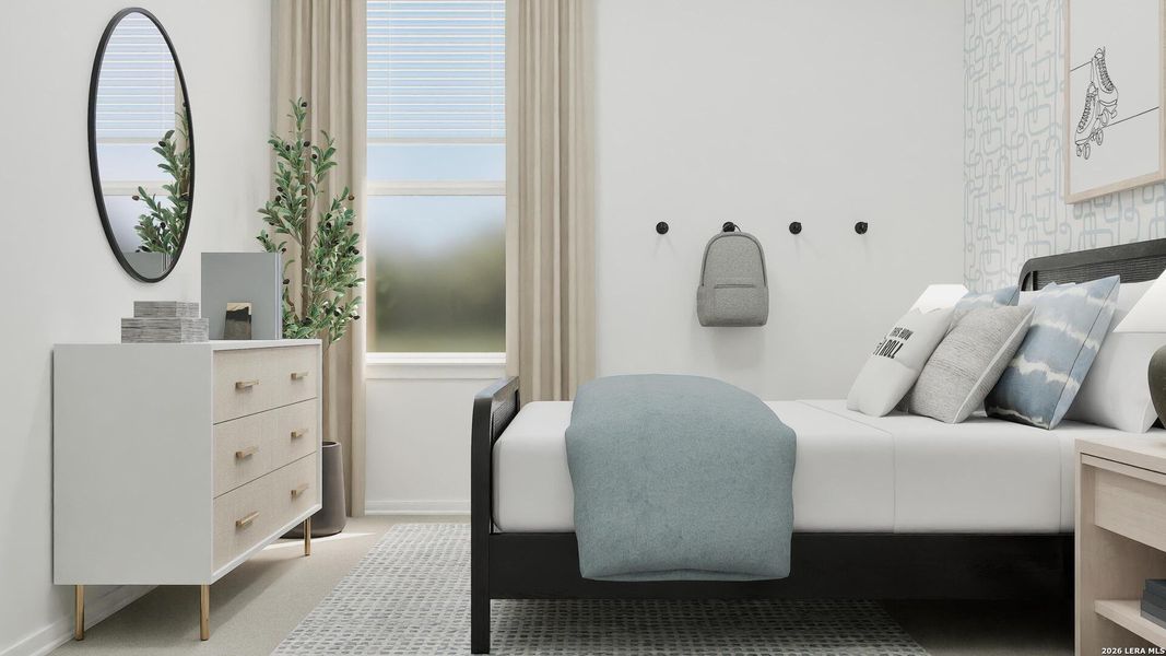 Furnished interior view inside a new home in David Estates, Portland (Image 12).