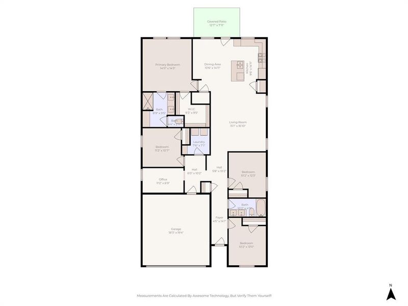 2D floor plan layout of this home in , Fort Worth, TX (Image 5). 2D floor plan layout of this home in , Fort Worth, TX (Image 5).