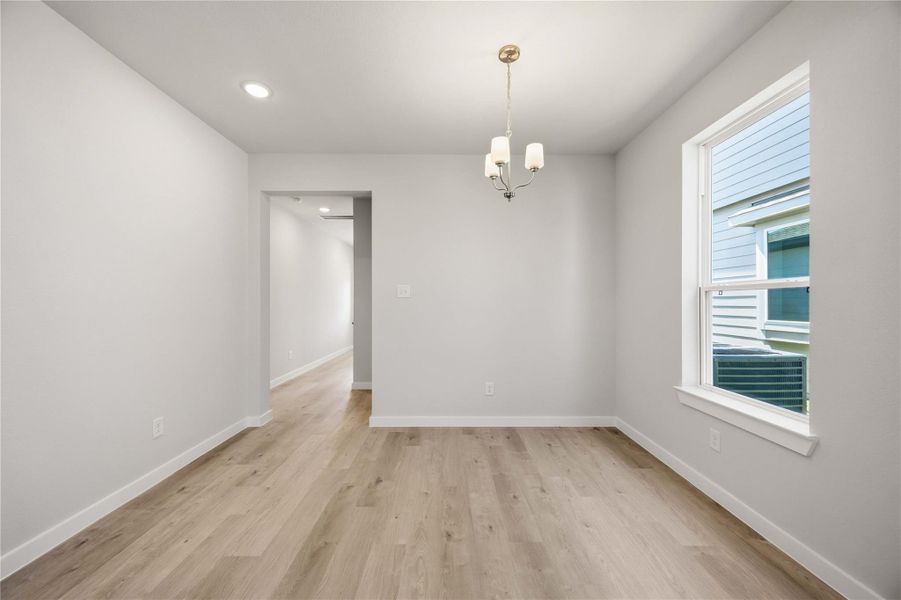 Spacious, unfurnished interior of a new home in Bluebonnet Village, Bellville (Image 25). Spacious, unfurnished interior of a new home in Bluebonnet Village, Bellville (Image 25).