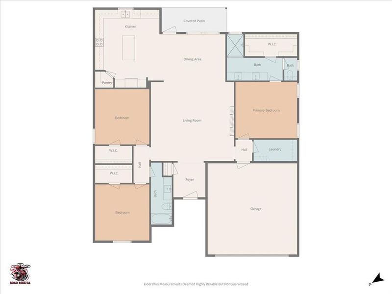 2D floor plan layout of this home in , Mabank, TX (Image 5).