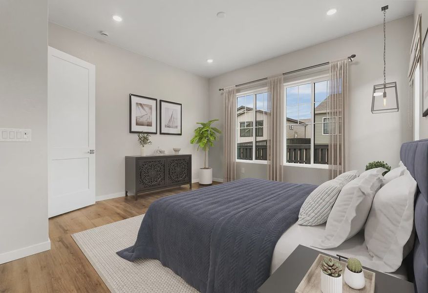 Homesite 72 Primary Bedroom - Virtually Staged - 6 of 10