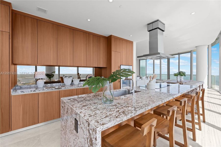 Furnished interior view inside a new home in , Miami (Image 15). Furnished interior view inside a new home in , Miami (Image 15).