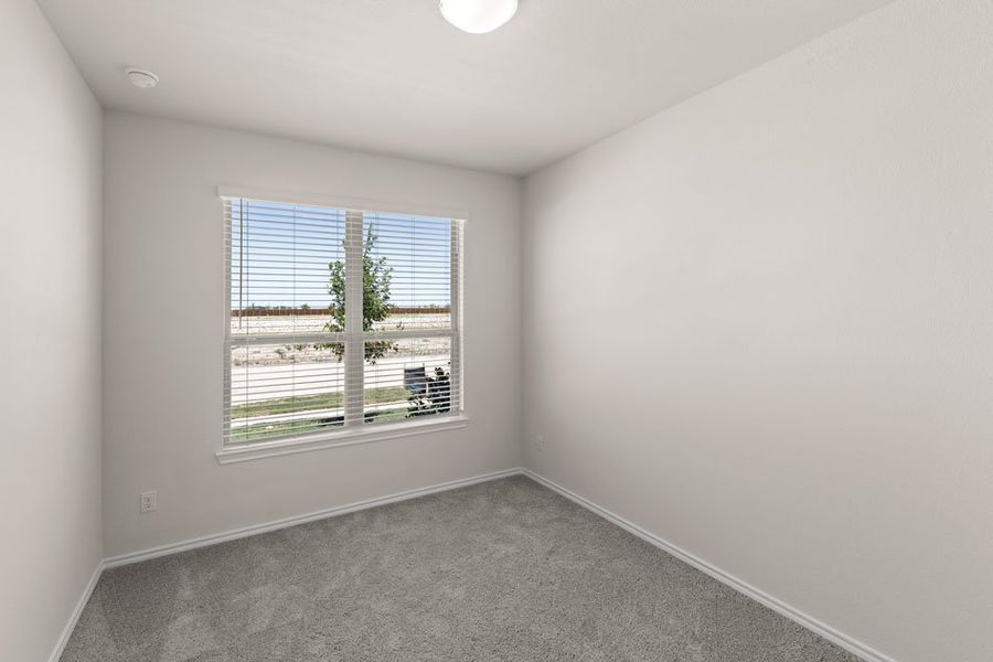 Front exterior of a new home in Northspur, Terrell, TX, highlighting curb appeal (Image 9). Front exterior of a new home in Northspur, Terrell, TX, highlighting curb appeal (Image 9).