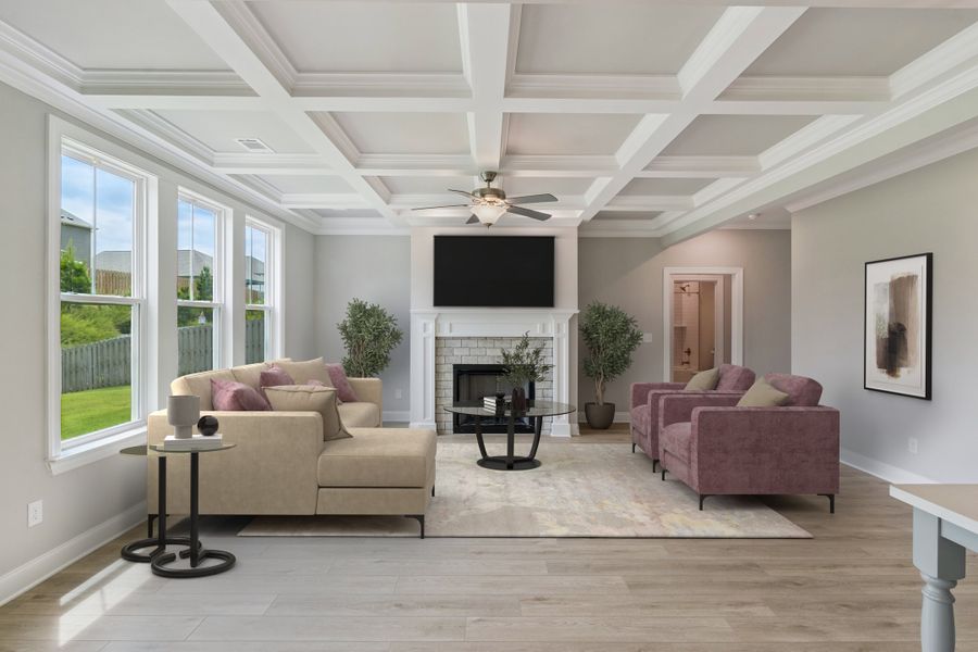 Furnished interior view inside a new home in Crawford Creek, Grovetown (Image 6).