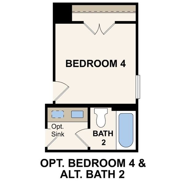 2D floor plan layout of this home in Cloverdale, Houston, TX (Image 4). 2D floor plan layout of this home in Cloverdale, Houston, TX (Image 4).
