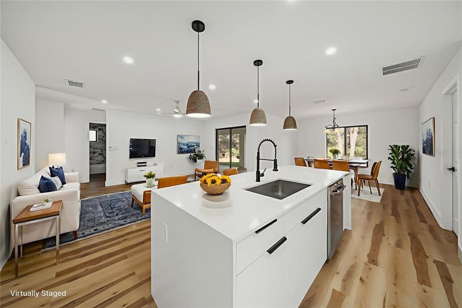 Furnished interior view inside a new home in , Port Charlotte (Image 5). Furnished interior view inside a new home in , Port Charlotte (Image 5).