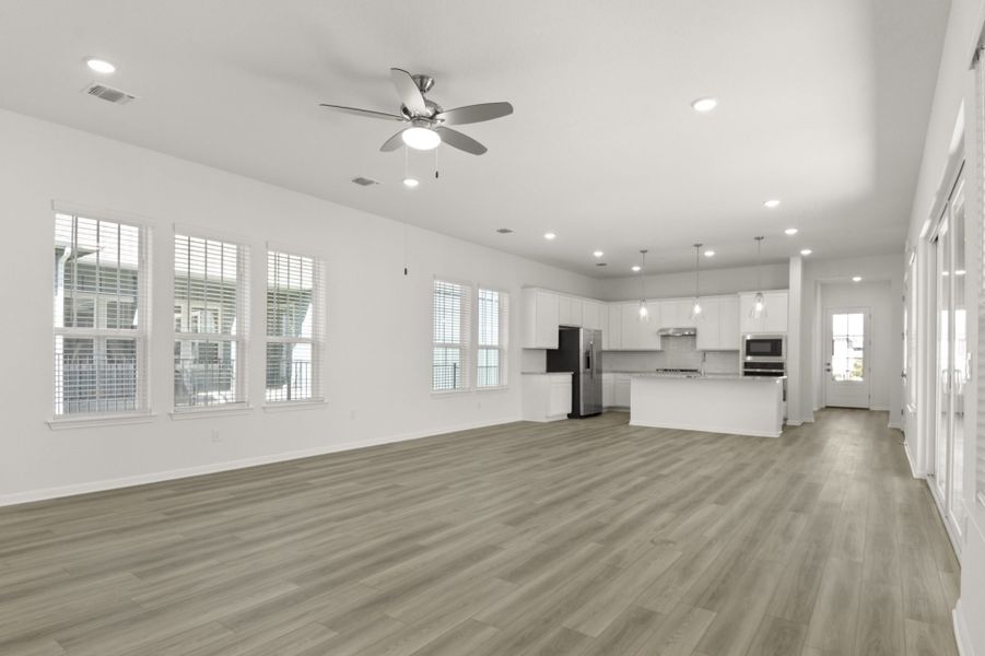 Spacious, unfurnished interior of a new home in Easton Park, Austin (Image 23).