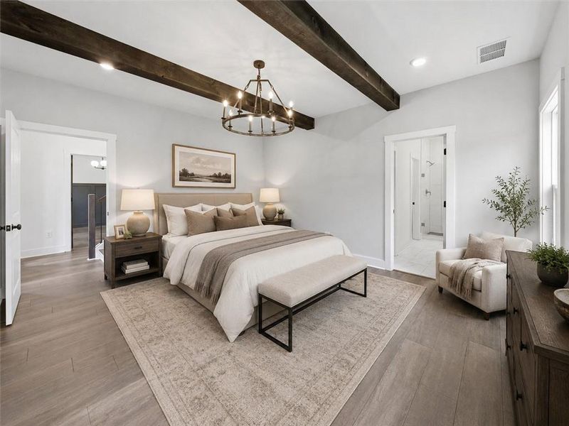 Furnished interior view inside a new home in Ferguson Corners, Emerson (Image 27).