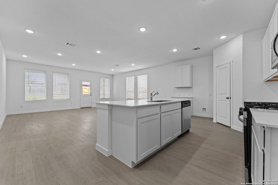 Furnished interior view inside a new home in Parkside: Coastline Collection, New Braunfels (Image 7).