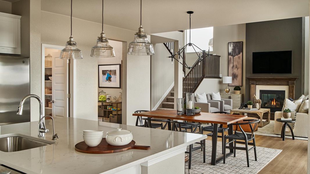 Representative furnished interior of a home built from the Silverthorne by Taylor Morrison in Macanta, Castle Rock (Image 11). Representative furnished interior of a home built from the Silverthorne by Taylor Morrison in Macanta, Castle Rock (Image 11).