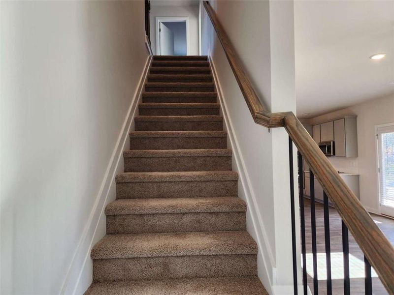 Spacious, unfurnished interior of a new home in Southern Hills, McDonough (Image 29).