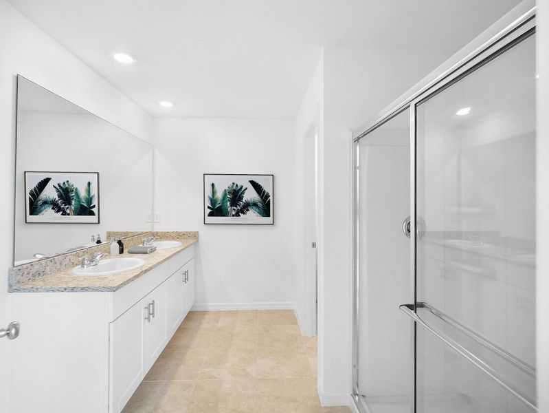 Furnished interior view inside a new home in Firethorn, Parrish (Image 13).