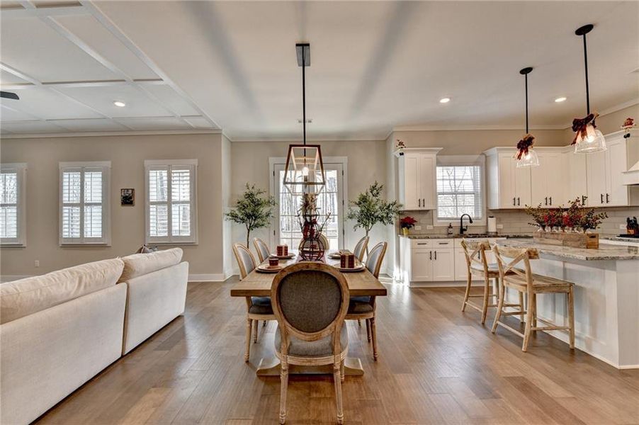 Furnished interior view inside a new home in , Ball Ground (Image 15).
