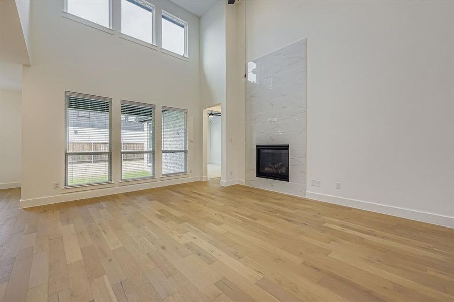 Spacious, unfurnished interior of a new home in Sweetgrass 50s, Haslet (Image 15).