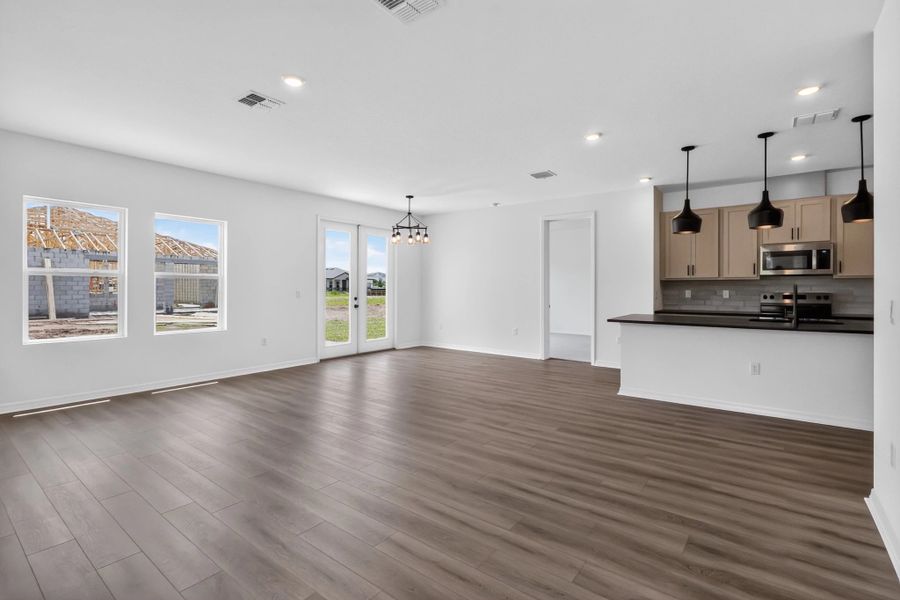 Spacious, unfurnished interior of a new home in Tyson Reserve, St. Cloud (Image 13). Spacious, unfurnished interior of a new home in Tyson Reserve, St. Cloud (Image 13).