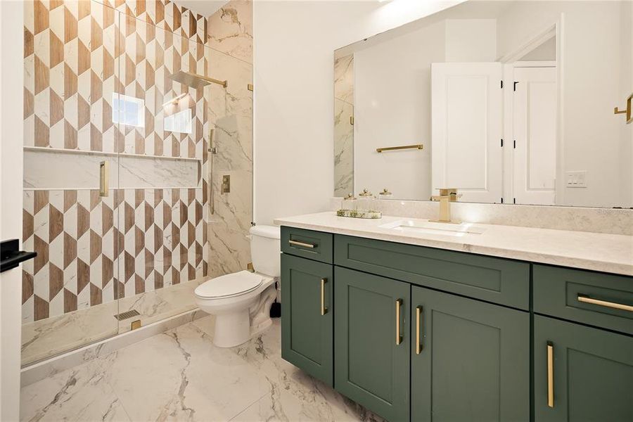 Furnished interior view inside a new home in Avalon Ridge, Winter Garden (Image 33).