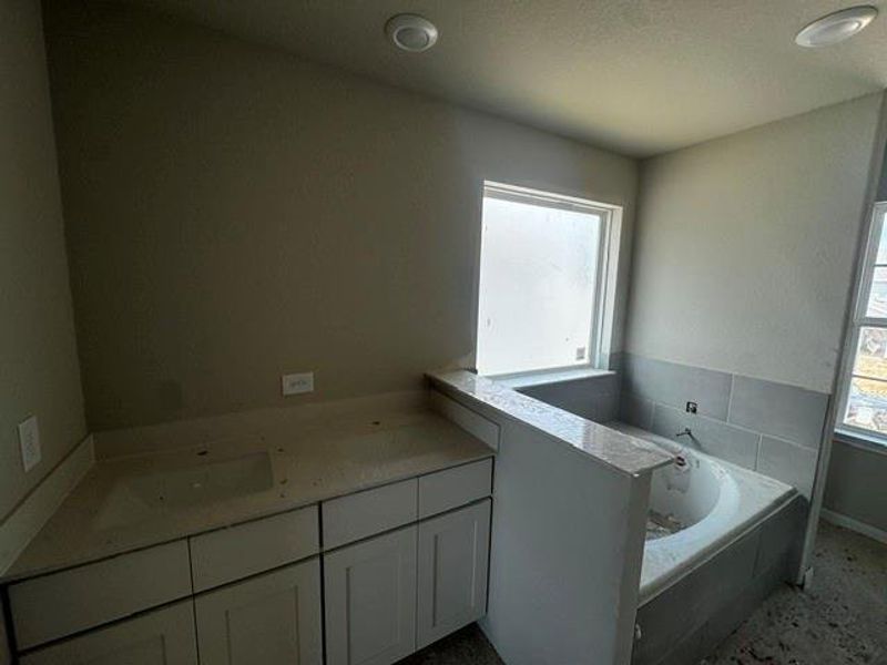 In-progress construction of a new home in Townsend Reserve, Splendora, TX (Image 29).