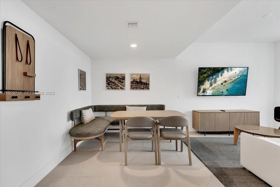 Furnished interior view inside a new home in , Miami (Image 14).