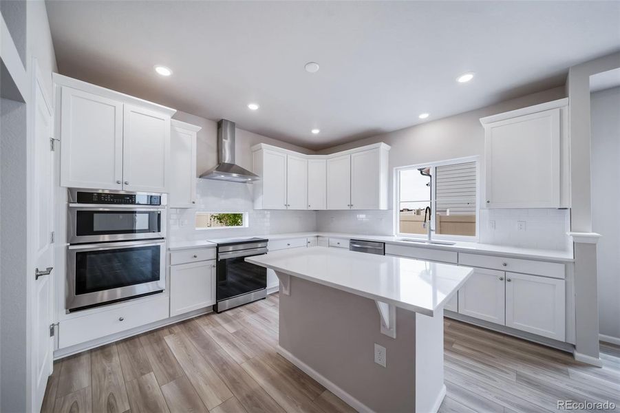 Furnished interior view inside a new home in The Reserve, Aurora (Image 3). Furnished interior view inside a new home in The Reserve, Aurora (Image 3).