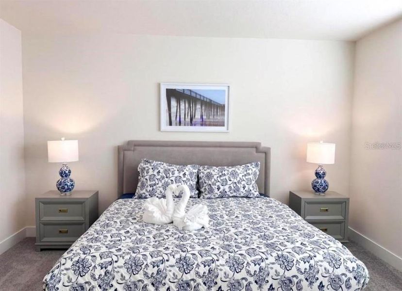 Furnished interior view inside a new home in , Clermont (Image 6).