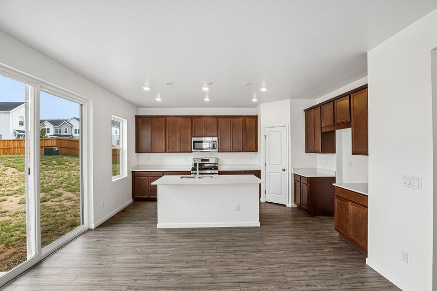 Furnished interior view inside a new home in Sky Ranch, Watkins (Image 4).