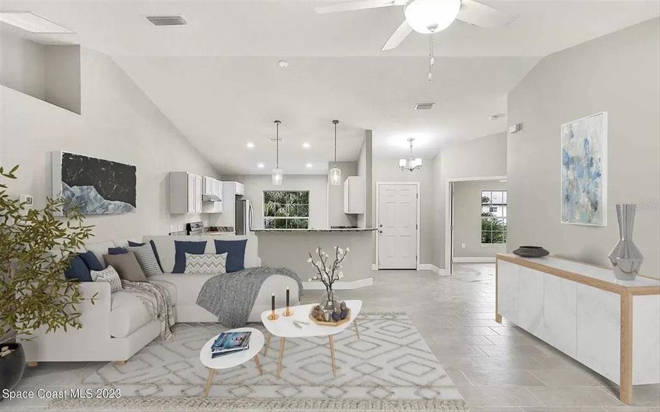 Furnished interior view inside a new home in , Palm Bay (Image 13).