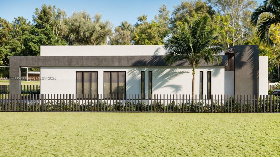 Front exterior of a new home in , Miami, FL, highlighting curb appeal (Image 6).