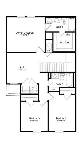 Second Floor Floor Plan