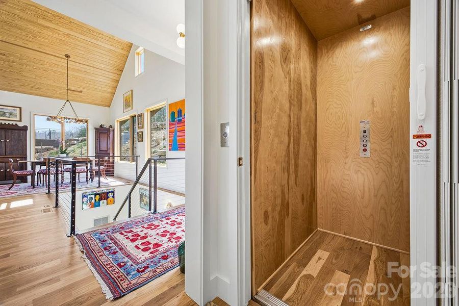 Furnished interior view inside a new home in , Asheville (Image 15).