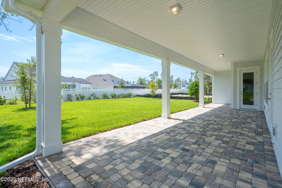 Exterior details and patio area of a home in SilverLeaf, St. Augustine (Image 3). Exterior details and patio area of a home in SilverLeaf, St. Augustine (Image 3).