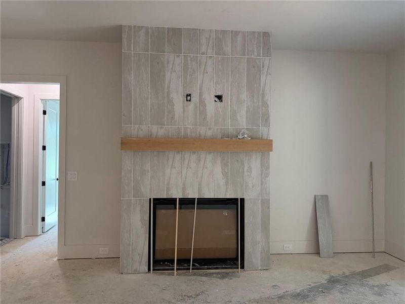 In-progress construction of a new home in Aster, Roswell, GA (Image 60).