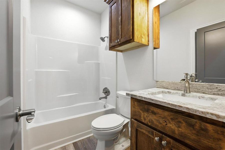 Furnished interior view inside a new home in , Ector (Image 10).