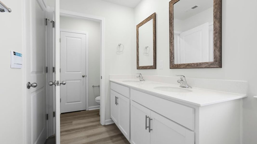 Furnished interior view inside a new home in Varner Station, Woodruff (Image 14).