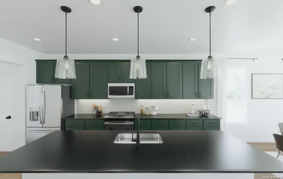 Furnished interior view inside a new home in The Wilder, Adkins (Image 6). Furnished interior view inside a new home in The Wilder, Adkins (Image 6).