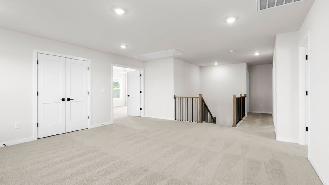 Spacious, unfurnished interior of a new home in Seven Oaks, Greenwood (Image 26). Spacious, unfurnished interior of a new home in Seven Oaks, Greenwood (Image 26).