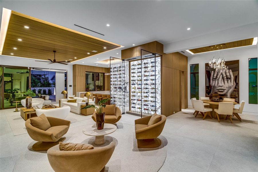 Furnished interior view inside a new home in , Ocean Ridge (Image 62).