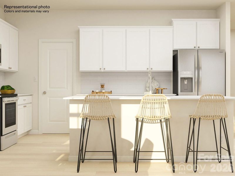 Furnished interior view inside a new home in Shannon Woods, Maiden (Image 7).