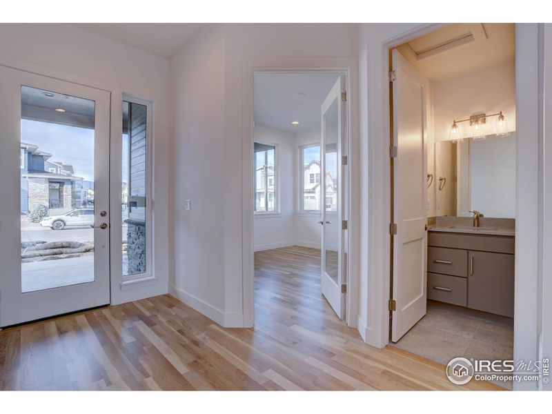 Not this exact home but same plan and level of finishes with a few buyer selected upgrades, Please ask LA for details.