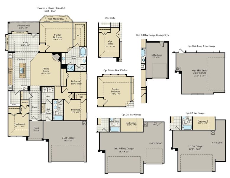 Boston A8-1 Floor Plan