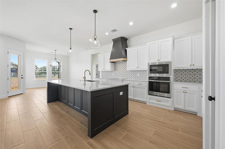 Furnished interior view inside a new home in , Azle (Image 7).