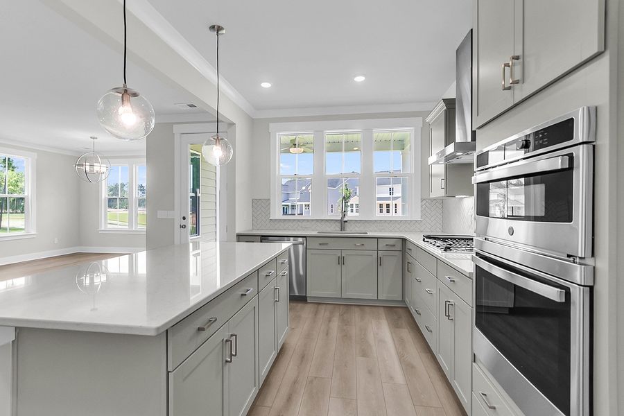 Furnished interior view inside a new home in Pineland Preserve, Summerville (Image 18).