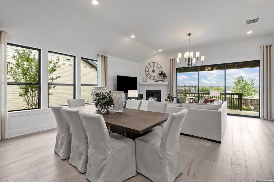 Furnished interior view inside a new home in Davis Ranch, San Antonio (Image 13).