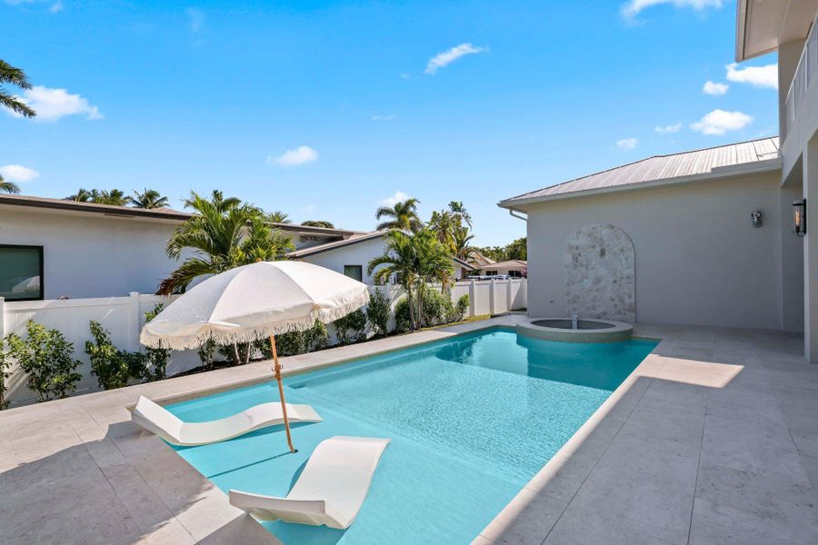 Exterior details and patio area of a home in , Delray Beach (Image 31). Exterior details and patio area of a home in , Delray Beach (Image 31).